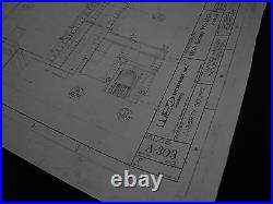 Disney World MK Haunted Mansion Blueprints-22 shts-1970's -36 x 48