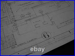 Disney World MK Haunted Mansion Blueprints-22 shts-1970's -36 x 48