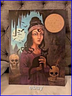 Disney World Witch of Walpurgis Haunted Mansion Sinister 11 Giclee RARE Prop