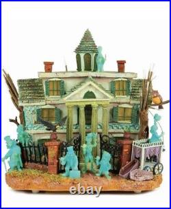 Disney haunted mansion light up house hitchhiking ghost fiber optic Brand New