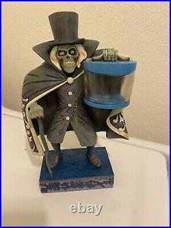 Disney parks haunted mansion hatbox ghost jim shore figurine