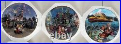 Disneyland 40th Anniversary Plate HAUNTED MANSION PIRATES of the CARIBBEAN