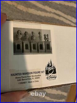 Disneyland Disneyworld Haunted Mansion Figure Set Headstone Bust rare
