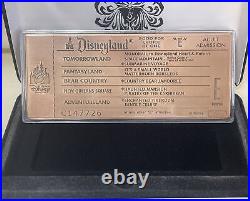 Disneyland Haunted Mansion Antique Copper Commemorative E Ticket 492/1969