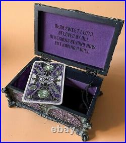Disneyland Haunted Mansion Leota Music Box with Haunted Mansion Key