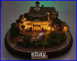 Disneyland Haunted Mansion Miniature with3 scenes by Robert Olszewski VERY RARE