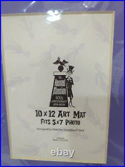 Disneyland Haunted Mansion Shag 40th anniversary 10 x 12 art mat Artist Signed