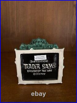 Disneyland Trader Sam's Haunted Mansion Gargoyle Tiki Mug Teal Boxed 2nd Ed