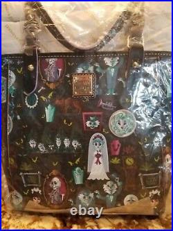 Dooney & Bourke Disneyland Haunted Mansion Janie Tote NWT Never Out of Packaging