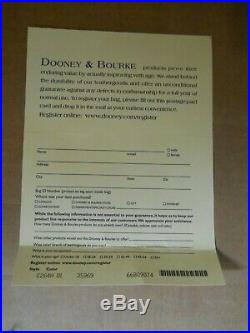 EUC Disney Dooney & Bourke Haunted Mansion Gray Wallpaper Crossbody HM Key Chain