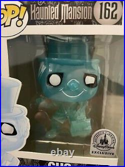 Funko Pop! #162 Disney Haunted Mansion Phineas as Gus Parks Exclusive Box Error