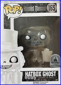 Funko Pop Disney Parks The Haunted Mansion Hatbox Ghost Exclusive 165