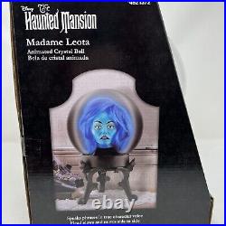 Gemmy Disney Haunted Mansion Madame Leota Talking Crystal Ball Halloween NEW