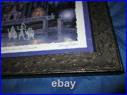 HAUNTED MANSION Disney Signed Art Giclee Larry Dotson #13 50th ANNIVERSARY ED