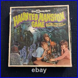 HAUNTED MANSION GAME incomplete Walt Disney board game Lakeside Industries 1975