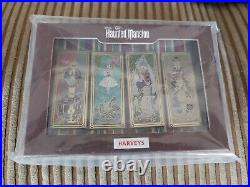 Harvey's Haunted Mansion Stretching Room portraits Pin Set NWT