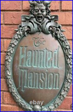 Haunted Mansion 35/50 Reclaimed Giant Sequoia Wooden Plaque Walt Disney World