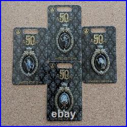 Haunted Mansion 50th Anniversary Portrait Pin Set 2019 Hitchhiking Ghosts LE2000