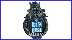 Haunted Mansion Door Knocker Nw Light Up Eyes Motion Activated Sound Hurry Back
