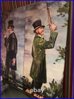 Haunted Mansion Duelers Dueling Ghost Giclee Canvas Halloween Prop Disney d23