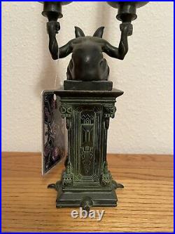 Haunted Mansion Gargoyle Candle Holder Disney Memento Mori Disneyworld