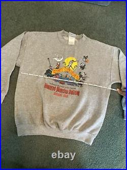 Haunted Mansion Holiday Nightmare Before Christmas 2002 Disneyland Sweater XL