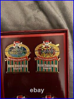 Haunted Mansion Holiday Stretching Portrait 4 Pin Boxed Set-LE 500