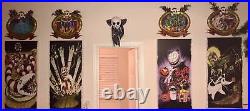 MASSIVE Haunted Mansion Holiday Stretching Room Gallery (all4) 20x40 Disneyland