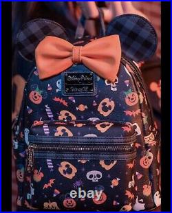 NEW 2021 Disney Parks Mickey Halloween Loungefly Backpack