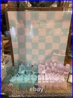 NEW 2022 Disney Parks Haunted Mansion Chess Set Light-Up Chessboard Hatbox Leota