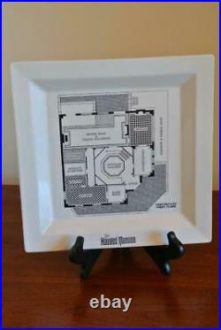 NEW Disney HAUNTED MANSION Preliminary First Floor Plan Large Plate 1st