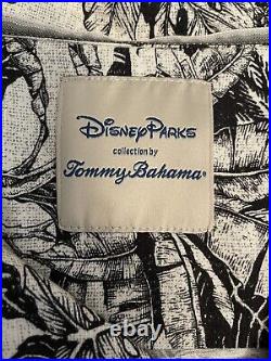 NEW Disney Haunted Mansion Tommy Bahama Camp Button Down Shirt Size XL