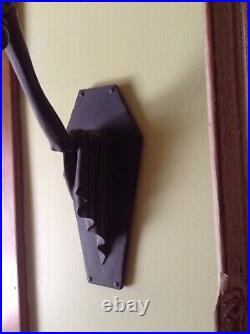 NIB Disney Haunted Mansion 50th Crypt Wall Sconce unopened LE 999