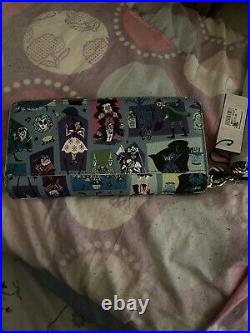 NWT Disney Dooney and Bourke Haunted Mansion Wallet