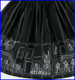 NWT Disney The Dress Shop Haunted Mansion Dress Large HTF RARE