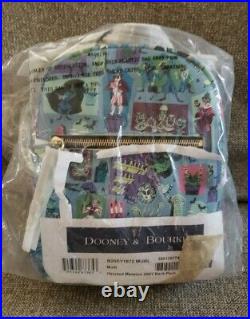 New! Disney Parks 2020 Dooney & Bourke Haunted Mansion Backpack