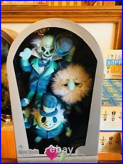New Disney Parks Haunted Mansion Hitchhiking Ghosts Limited Release Plush's Set