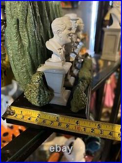 New Disney Parks Haunted Mansion Singing Head Busts Resin Figurine