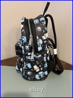 New! Loungefly X Disney Parks The Haunted Mansion Mini Backpack