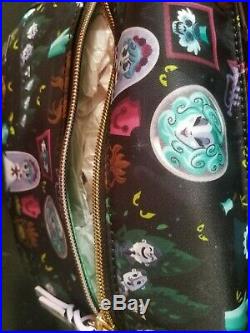 New Perfect Centered Placement Disney Dooney & Bourke Haunted Mansion 2019 Nylon