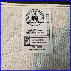 Original Haunted Mansion DISNEY Cloth Napkin Set of 6 100% Cotton 14 Sq RARE