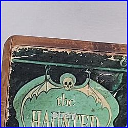 RARE 70s Disneyland Haunted Mansion Secret Panel Chest Vintage Puzzle Box. 5 1/2