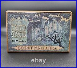 RARE WDW Haunted Mansion Secret Panel Chest MEDIUM Size Vintage Puzzle Box