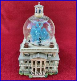 Rare Disney Haunted Mansion Snow Globe with Three Hitch-Hiking Ghosts