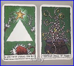 Rare, Disney's Nightmare Before Christmas Haunted Evening Event Tarot Cards 2001