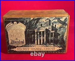 Rare Disneyland Haunted Mansion Secret Panel Chest 1970s vintage
