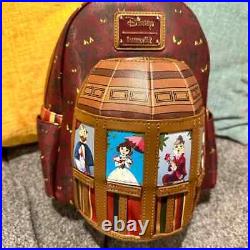 Rare New Disney Loungefly Haunted Mansion Stretching Portraits Mini Backpack