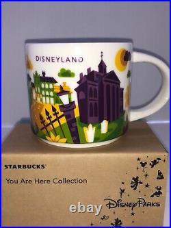 Starbucks You Are Here Mug Disneyland Haunted Mansion New Orleans (nib)