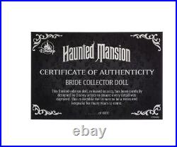 The Haunted Mansion''Bride'' Doll Limited Edition Confirmed Order! NEW