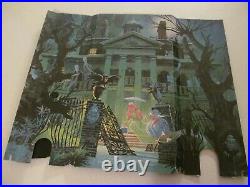 The Haunted Mansion Lakeside Board Game Vintage Complete 1970's Disney Doombuggy
